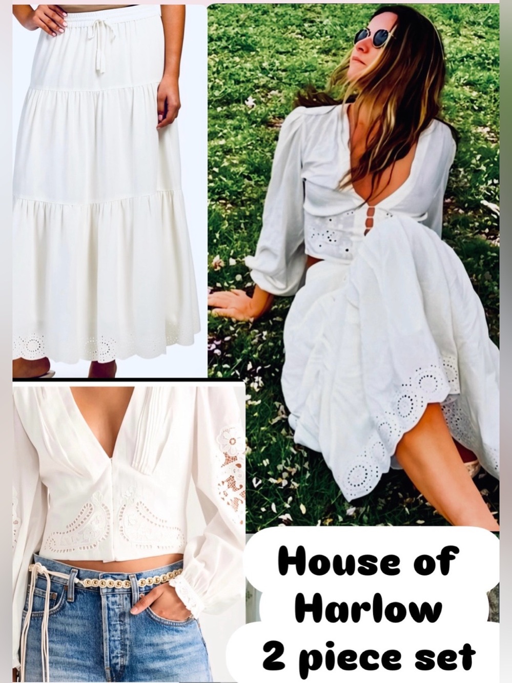 NEW ! (SET ) LINEN HOUSE OF HARLOW SKIRT and BLOUSE
🚨firm price no discount